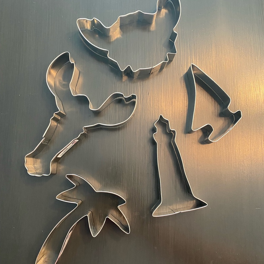 Nautical Cookie Cutters, Set of 5